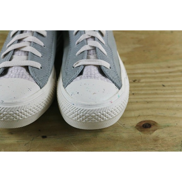 New Converse Sz 7.5 Womens Sneakers All Star Boulevard Ox Slate Gray - Picture 3 of 11